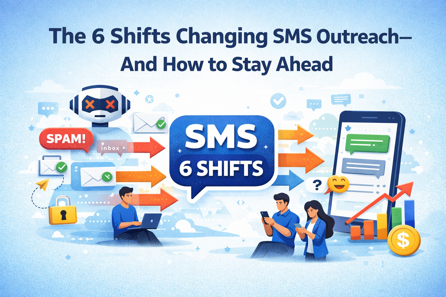 The 6 Shifts Changing SMS Outreach—And How to Stay Ahead